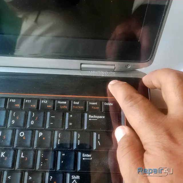 2 Press the Power Button to turn on the Laptop