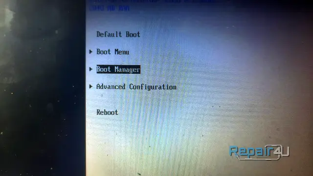 4 Go to Boot Manager